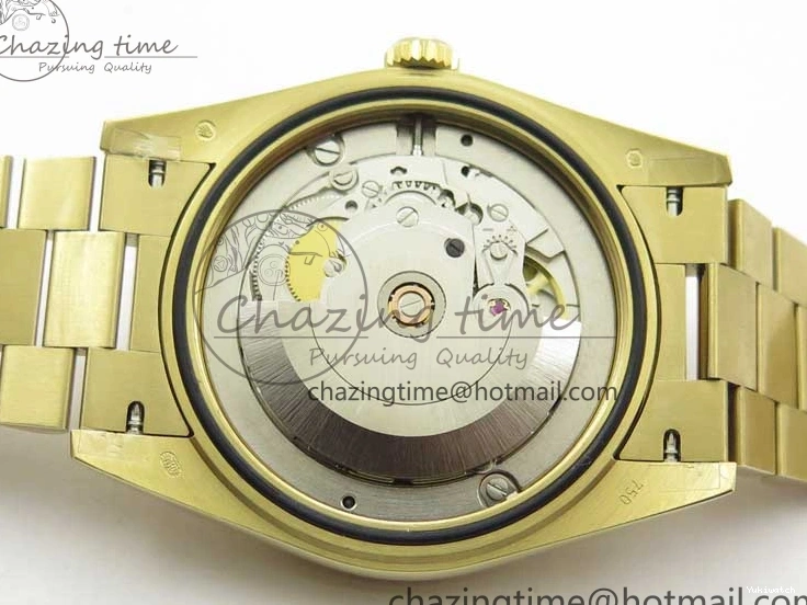 BP Black on Dial A2836 YG YG New 904 Crystal Bracelet President Dial Version 40mm Markers T 228239 Day-Date 1227